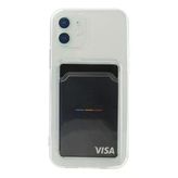 Ersapple İphone 12 Kılıf Kart Şeffaf Silikon - Şeffaf