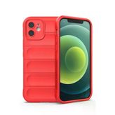Ersapple İphone 12 Kılıf Optimum Silikon - Kırmızı