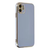 Ersapple İphone 12 Kılıf Volet Silikon - Mavi
