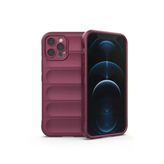 Ersapple İphone 12 Pro Kılıf Optimum Silikon - Bordo