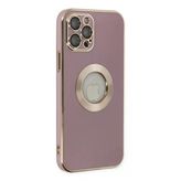 Ersapple İphone 12 Pro Kılıf Store Silikon - Mor