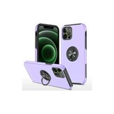 Ersapple İphone 12 Pro Max Kılıf Elit Yüzüklü Kapak - Mor