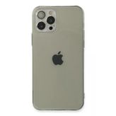 Ersapple İphone 12 Pro Max Kılıf Fly Lens Silikon - Şeffaf