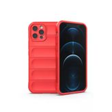 Ersapple İphone 12 Pro Max Kılıf Optimum Silikon - Kırmızı