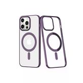 Ersapple İphone 13 Pro Kılıf Element Magneticsafe Sert Kapak - Derin Mor