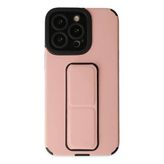 Ersapple İphone 13 Pro Kılıf Mega Standlı Silikon - Pudra