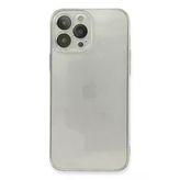 Ersapple İphone 13 Pro Max Kılıf Fly Lens Silikon - Şeffaf