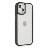 Ersapple İphone 14 Plus Kılıf Dora Kapak - Siyah