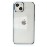 Ersapple İphone 14 Plus Kılıf Element Silikon - Sky Blue