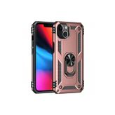 Ersapple İphone 14 Plus Kılıf Sofya Yüzüklü Silikon Kapak - Rose