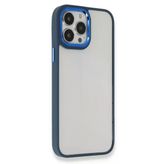 Ersapple İphone 14 Pro Kılıf Dora Kapak - Mavi