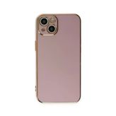 Ersapple İphone 15 Kılıf Volet Silikon - Mor