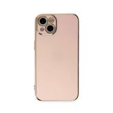 Ersapple İphone 15 Kılıf Volet Silikon - Pembe