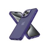 Ersapple İphone 15 Pro Kılıf Elegant Kapak - Derin Mor