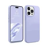 Ersapple İphone 15 Pro Kılıf First Silikon - Lila