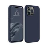 Ersapple İphone 15 Pro Max Kılıf First Silikon - Lacivert