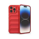 Ersapple İphone 16 Pro Max Kılıf Optimum Silikon - Kırmızı