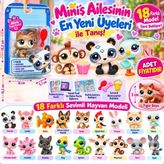 Ersert Panda Temalı Minişler Tekli Paket 70 cm