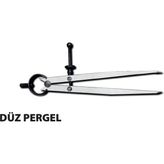 Ert 400 mm Düz Pergel