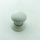 Es-Al 0211 Düz Pullu Beyaz Porselen Kulp