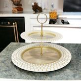 Es Home Collection Perla Katlı Sunum Tabak 33 X21 cm - 1 Adet