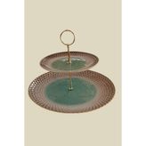 Es Home Collection Selfoss 2 Katlı Sunum Tabağı 33X21CM - ADET