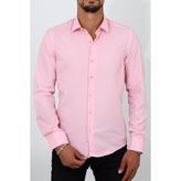 Escardin Slim Fit Pembe Renk Erkek Gömlek - 12E-Pembe