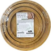 Eseno Select Bambu Yuvarlak Sunum Tepsisi - -