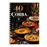 Eseran Print 40 Çeşit Çorba Tarif Defteri-A5 Spiralli