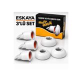 ESHOME ESKAYA- 3LÜ MUFFMATİK. Lavabo Banyo koku giderici koku Önleyici gider tıkacı