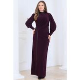 Esilanur Eleni Tesettür Abiye Mürdüm