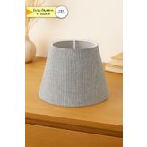 Eslight Açık Gri Abajur Başlığı 22 cm T25