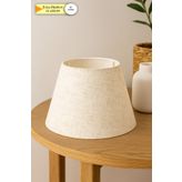 Eslight Bej Abajur Başlığı 22 cm T22