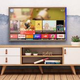 Esmob Lara Tv Sehpası, Meşe-Beyaz