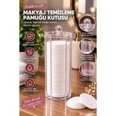 espashome Makyaj Temizleme Pamuğu Kutusu