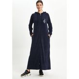 esrateks Havlu Elbise Lale Model - Lacivert