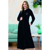 esrateks Havlu Elbise Lale Model - M - Siyah