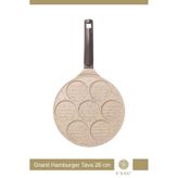 Esse Granit Döküm Hamburger Tava 26 Cm
