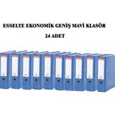 Esselte Ekonomik Mavi Geniş Klasör 24 Adet
