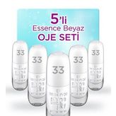 Essence 5'li Beyaz Oje Seti