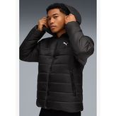 Essentials Puffer Erkek Kapüşonlu Siyah Şişme Mont - 685211