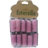 Esterella Sünger Bigudi Bukle Pembe