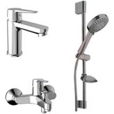 ESTERİA PACK ECO 3'LÜ BANYO SETİ KROM A5DA57EC0K