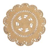 Etc Hande 120x120 cm Bej Jüt Halı