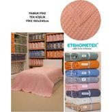 Etehometex Havuzlu Pike Tek Kişilik 160X240CM - Pembe