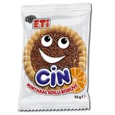 Eti Cin Tekli Portakallı 25 gr Bisküvi