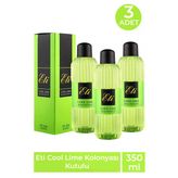 Eti Cool Lime Kolonya 350 Ml 3 Adet