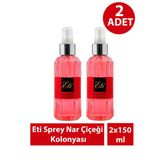 Eti Sprey Nar Çiçeği Kolonyası 150 Ml 2 Adet