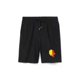 Euro 24 Belgium Erkek Siyah Şort