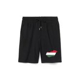 Euro 24 Hungary Erkek Siyah Şort